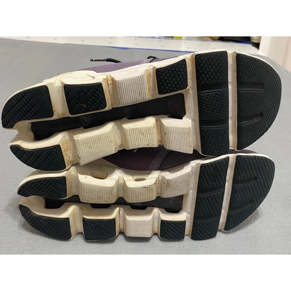 On Cloudflyer Mens 10.5‎ Running Shoes Lavender Brown Sneakers 71.98094